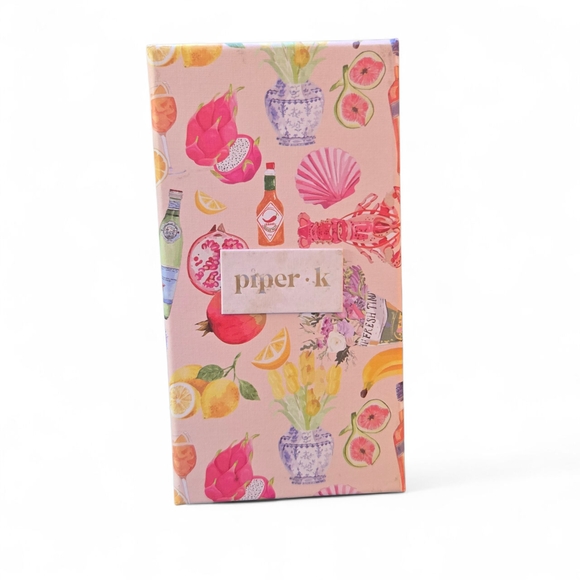 PIPER-K "Tini Time" Martini Glass Key Chain & Bag Charm - Picture 2 of 3